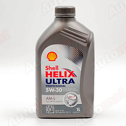 Моторное масло Shell Helix Ultra Professional AM-L 5W-30 синтетическое, 1л