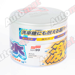 Полироль для кузова защитный Soft99 Water Block Wax для светлых авто, 300гр.