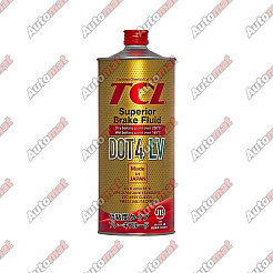 Тормозная жидкость TCL DOT4 LV (Low Viscosity), 1 л