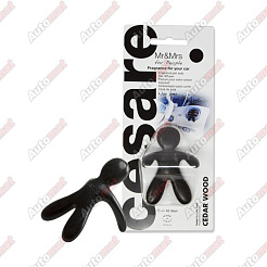 Ароматизатор для автомобиля CESARE / Черный / Cedar wood