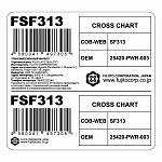 Трансмиссионный фильтр FQ FSF313