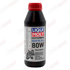 Трансмиссионное масло мин. д/мотоц. Liqui Moly Racing Gear Oil 80W GL-4, 0.5л