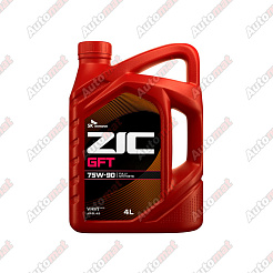 Масло трансмиссионное ZIC GFT 75W-90 GL-4/5, 4л