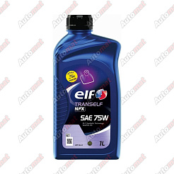 Трансмиссионное масло Elf TRANSELF NFX 75W GL-4, 1л