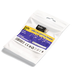 OTG-переходник EnZo USB Type-C Lightning черный ADP-CL1