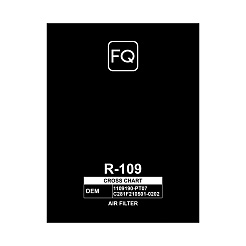 Фильтр воздушный FQ R-109